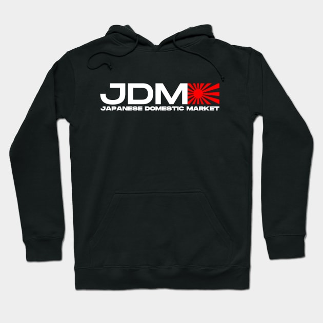 jdm typography Hoodie by Ajiw